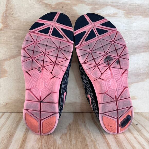 Nike -Free TR Fit 3 Print -Running Shoes -Gray/Pink -Women's - 9.5 - 555159-007 - Picture 8 of 9